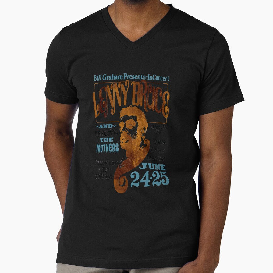 Funny Gifts Lenny Bruce Poster In Concert Vintage Photograp by JackFinestein