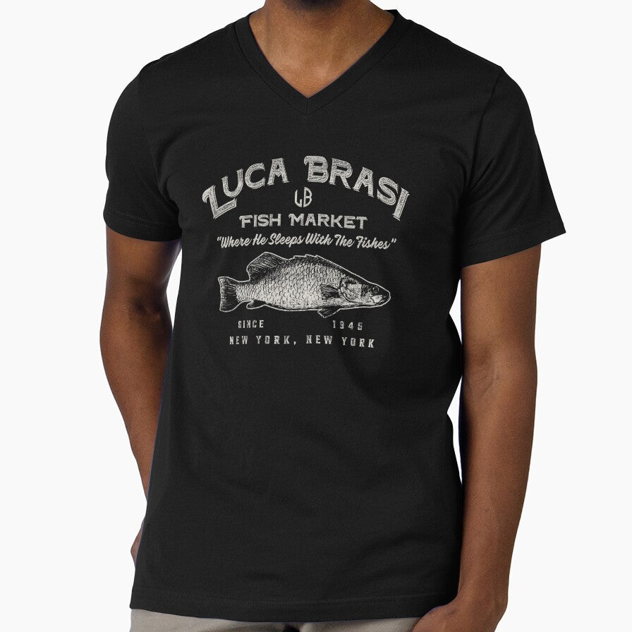 Luca Brasi Fish Market Worn Dks by Alema Art