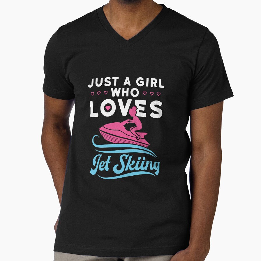 Just a Girl Who Loves Jet Skiing Ski PWC Personal Watercraft by jaygo