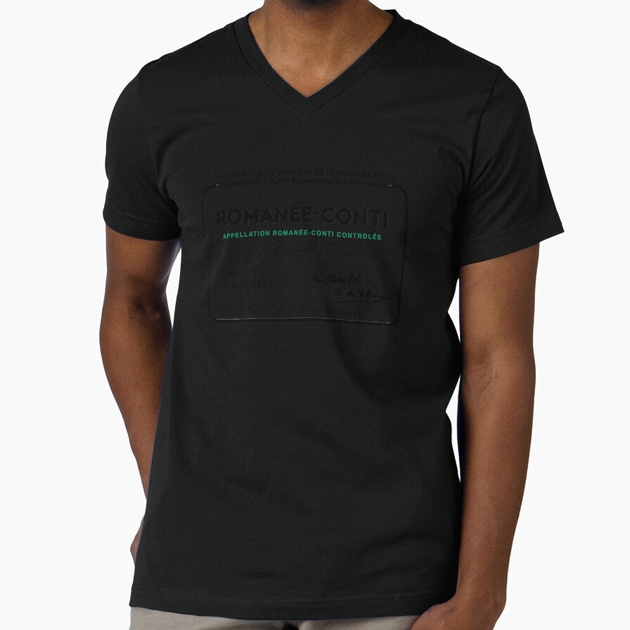 Domaine Romanée-Conti Label Classic T-Shirt.png by AmberSled