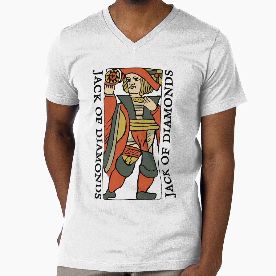 Character of Playing Card Jack of Diamonds by KewaleeTee
