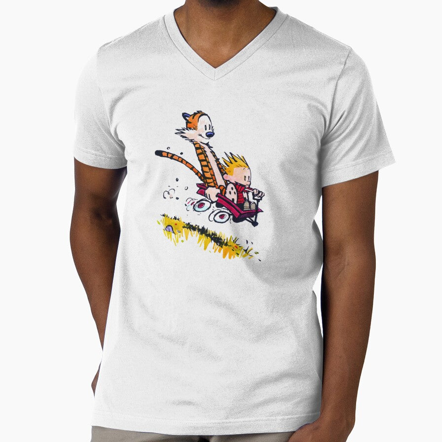 calvin and hobbs Happ by MrXLabelee