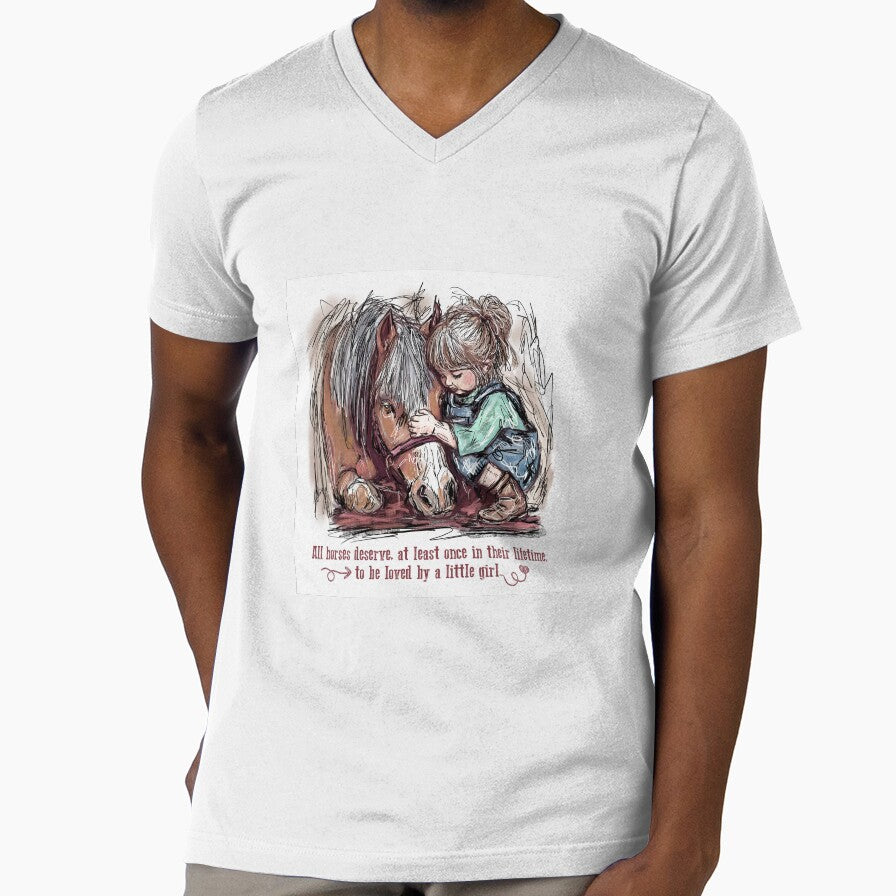 Little Girls and their Horses by TraceyMackieArt
