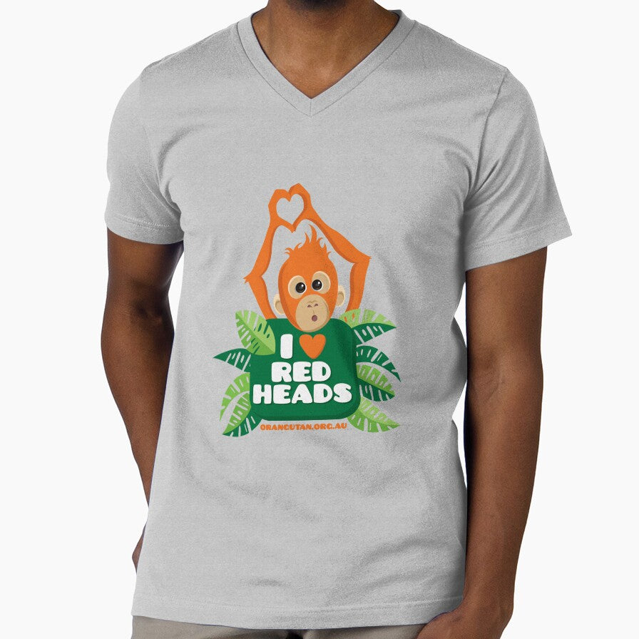 I heart (love) redheads by The Orangutan Project