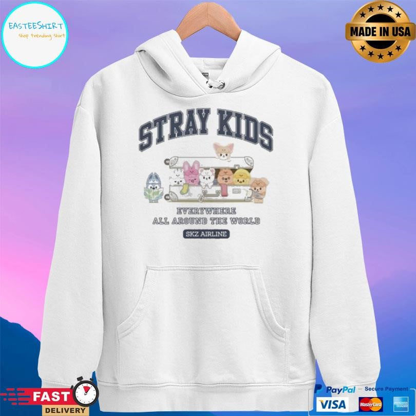 Straykids Skzoo Stay Airline Ver Shirt