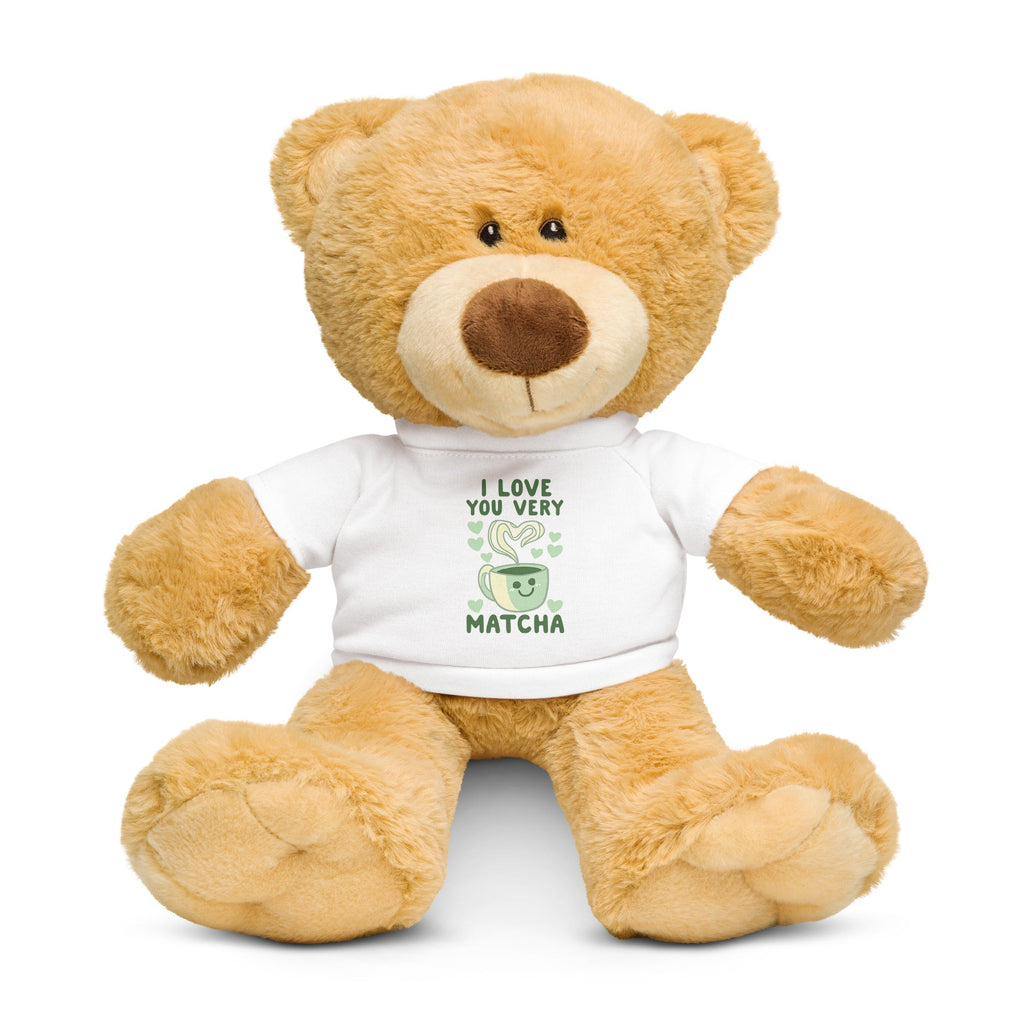 I Love You Very Matcha Teddy Bear