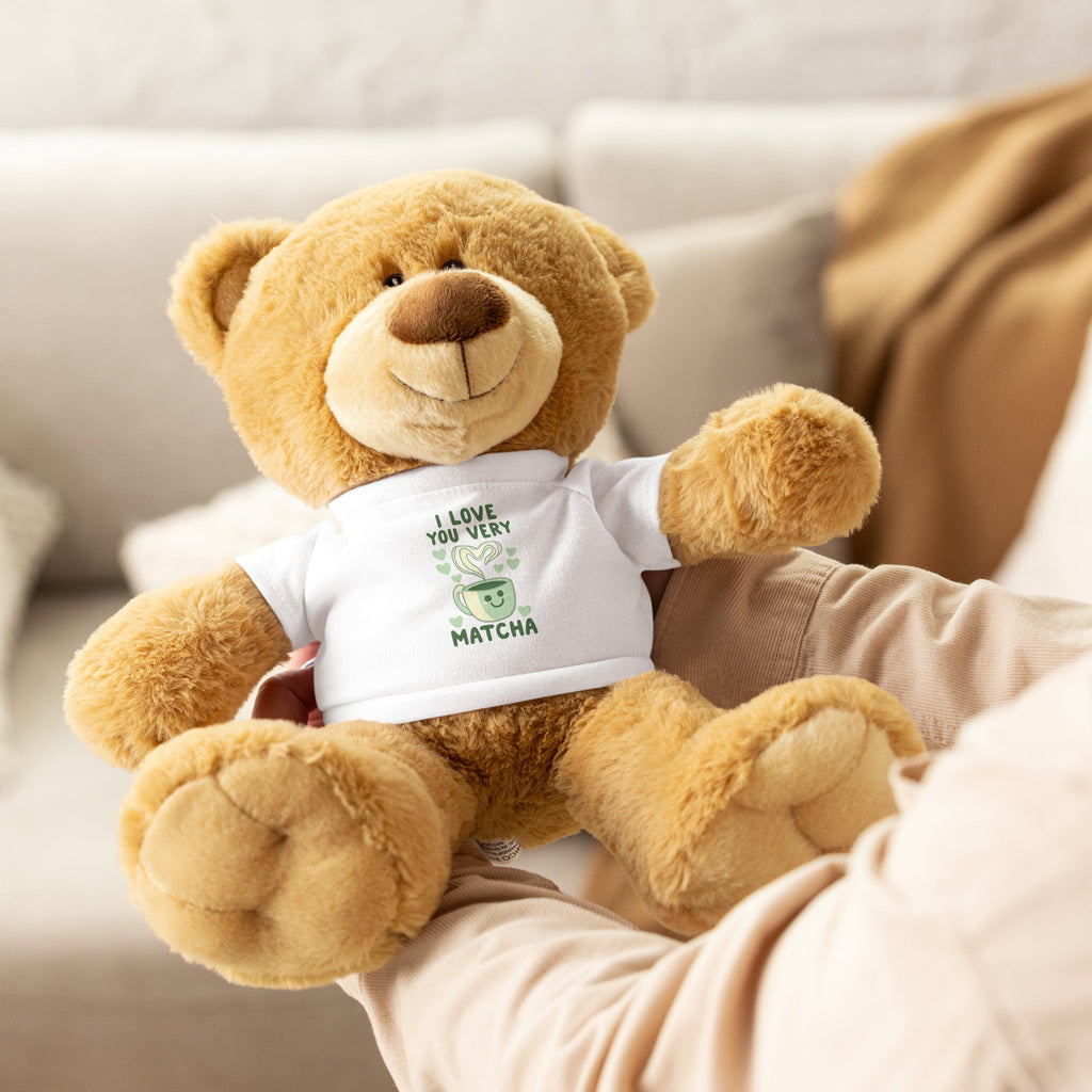 I Love You Very Matcha Teddy Bear