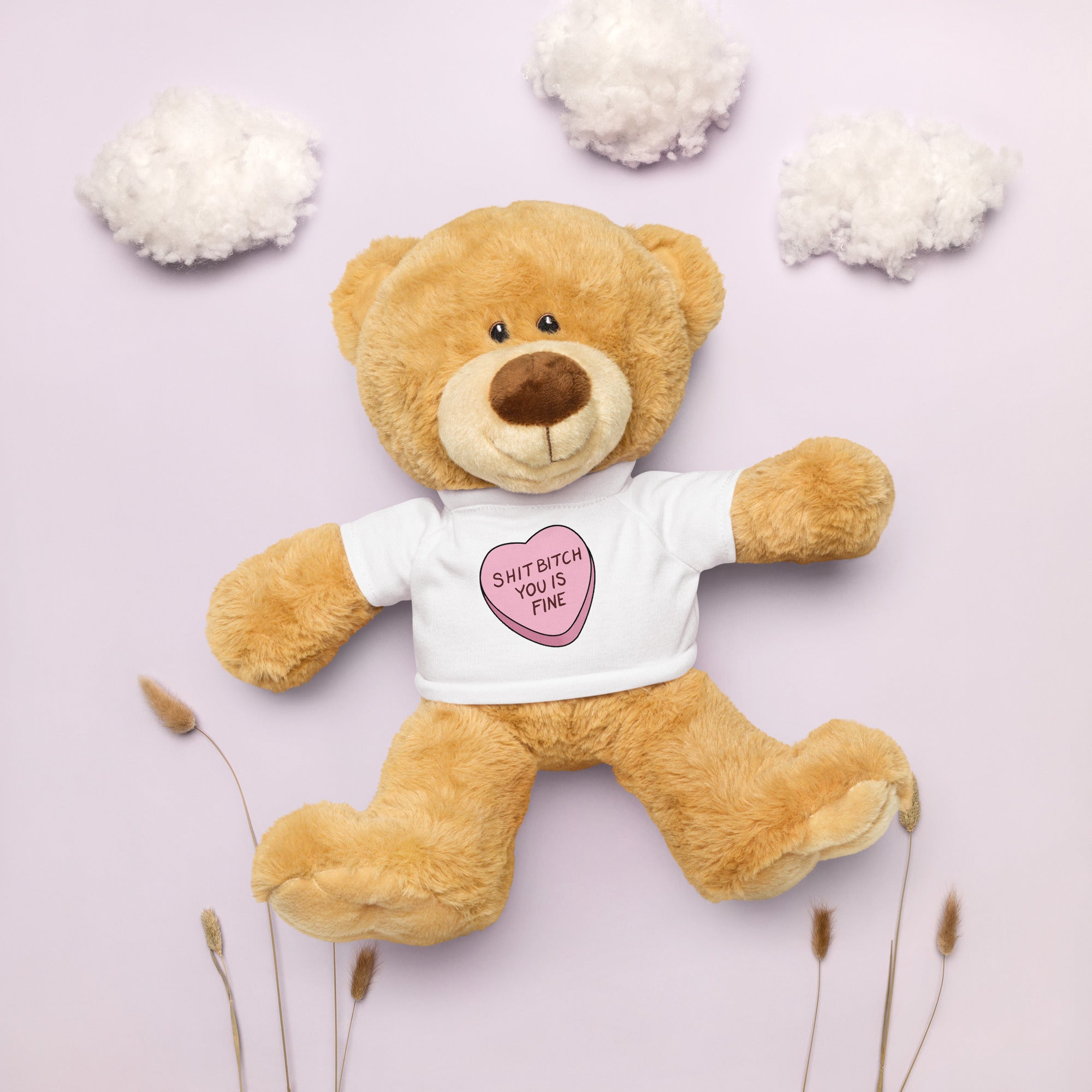 Shit Bitch You is Fine Teddy Bear
