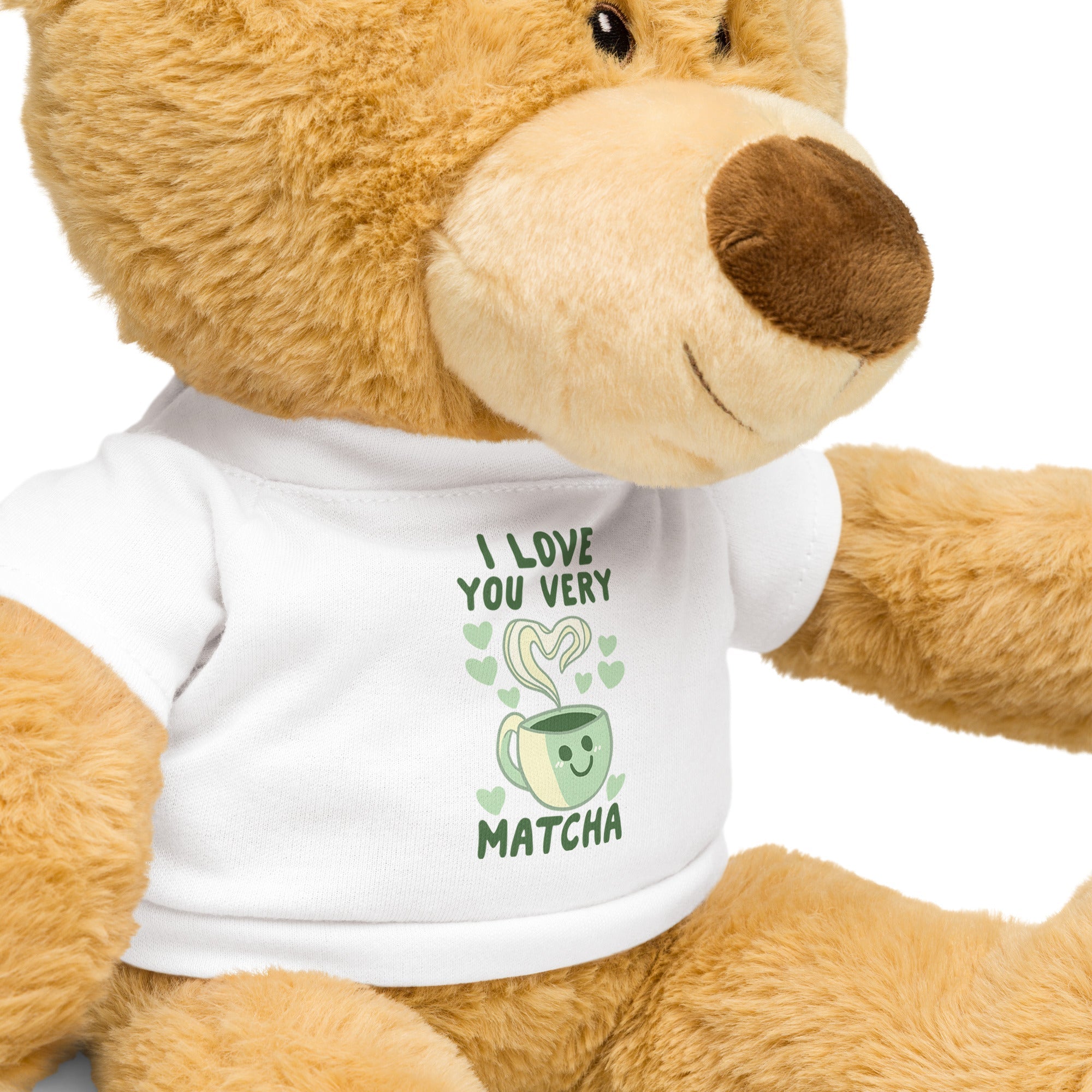 I Love You Very Matcha Teddy Bear