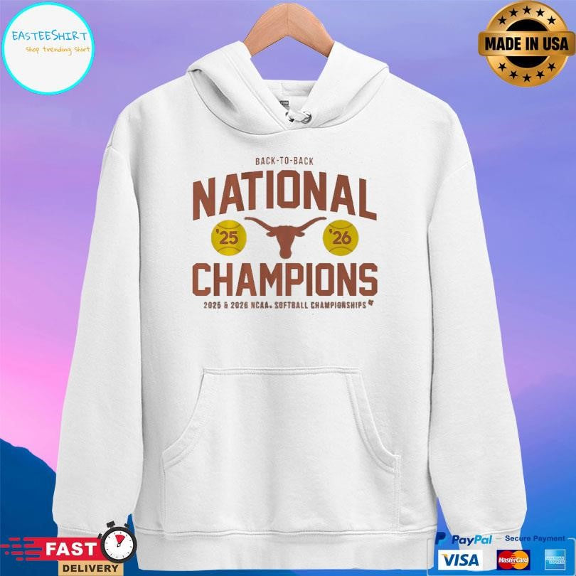 Texas Softball Backtoback Ncaa Champions Shirt
