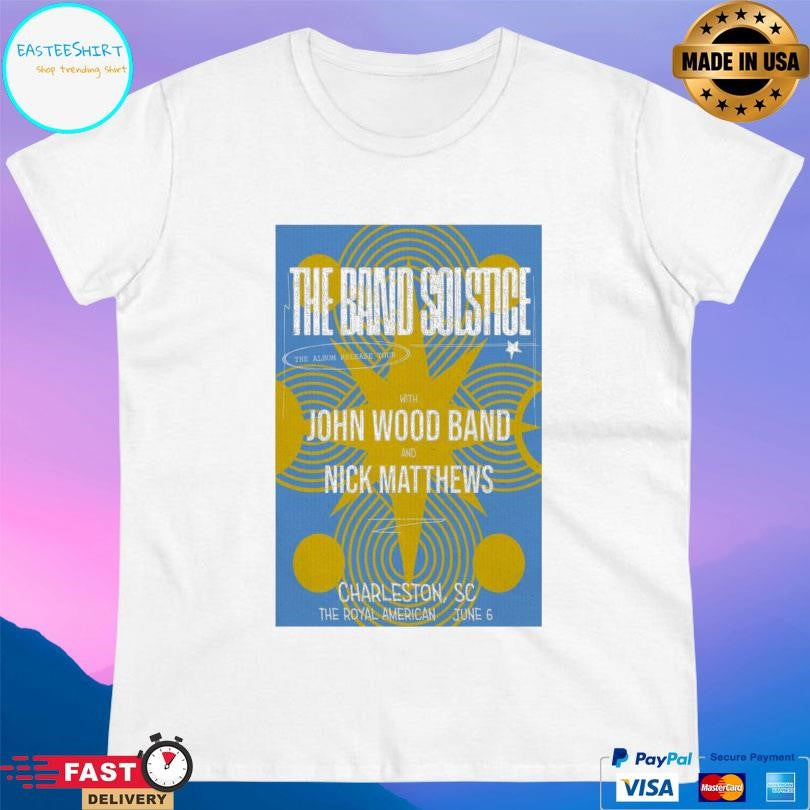 The Band Solstice Charleston June 6 2026 Shirt