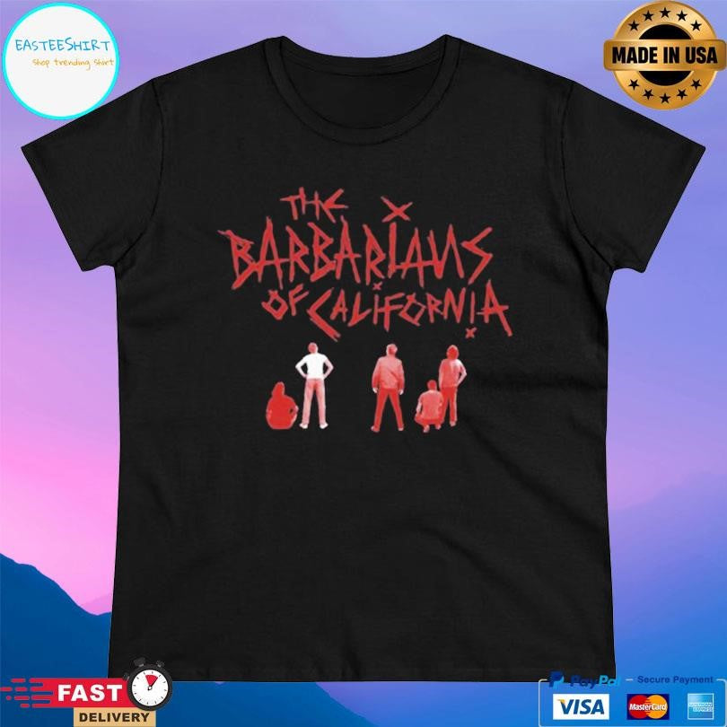 The Barbarians Of California X Villains For Good T-Shirts