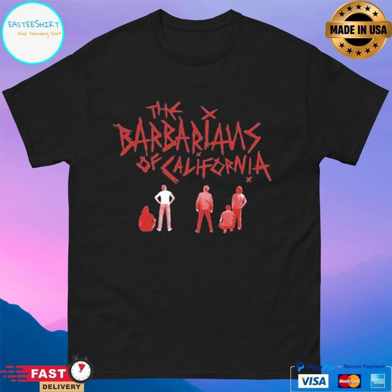 The Barbarians Of California X Villains For Good T-Shirts
