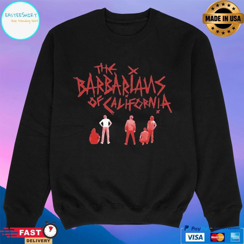 The Barbarians Of California X Villains For Good T-Shirts