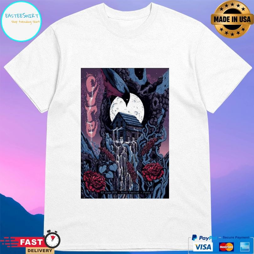 The Cure Porto Portugal Event On June 7 2026 Shirt