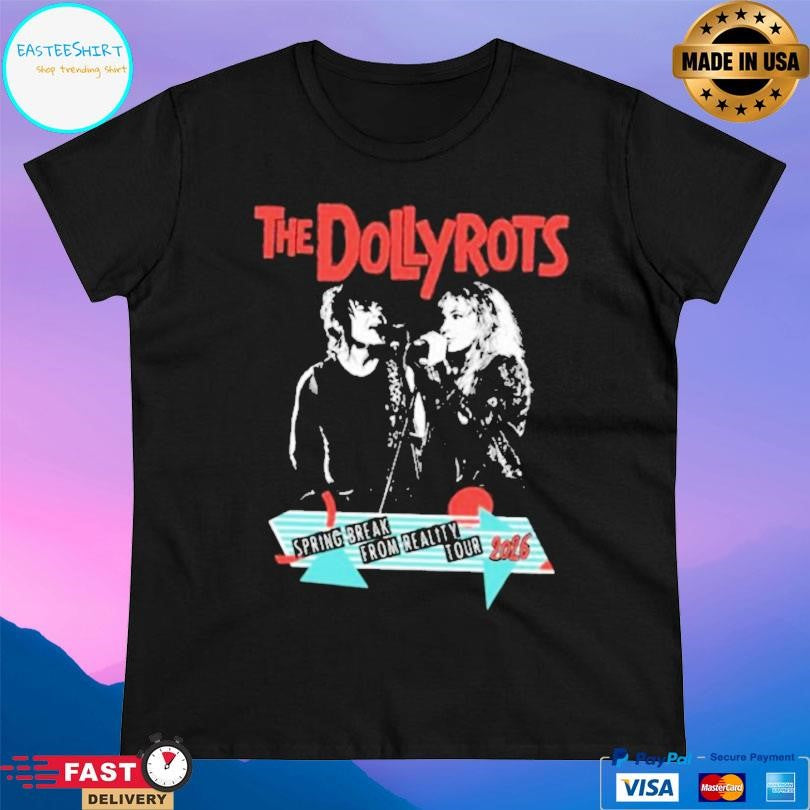 The Dollyrots Spring Break From Reality 2026 Tour T-Shirts