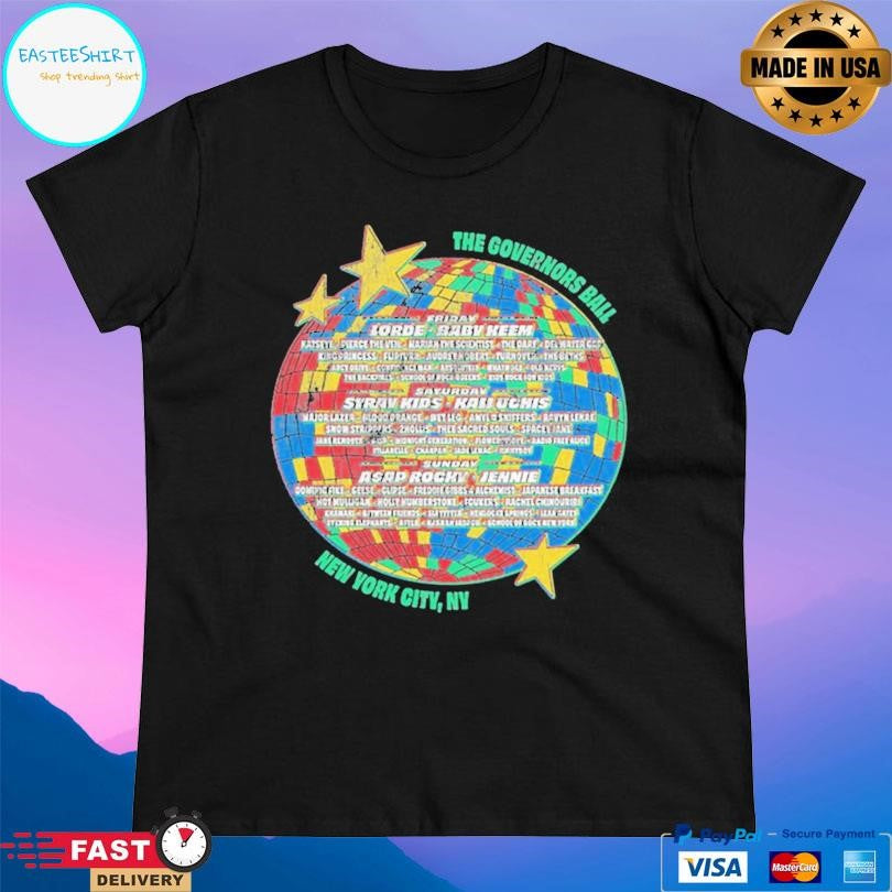 The Governors Ball New York City June 5 6 7 2026 Shirt