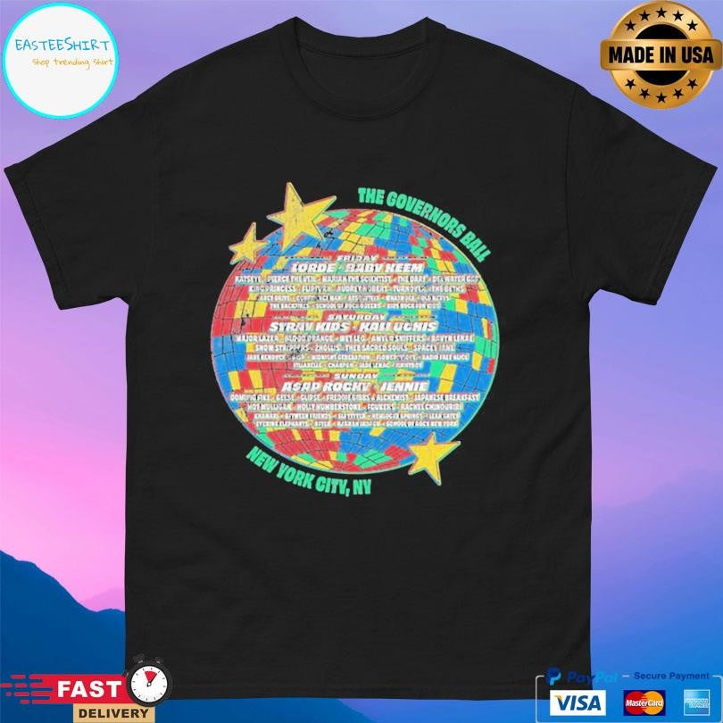 The Governors Ball New York City June 5 6 7 2026 Shirt