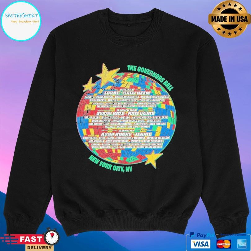 The Governors Ball New York City June 5 6 7 2026 Shirt