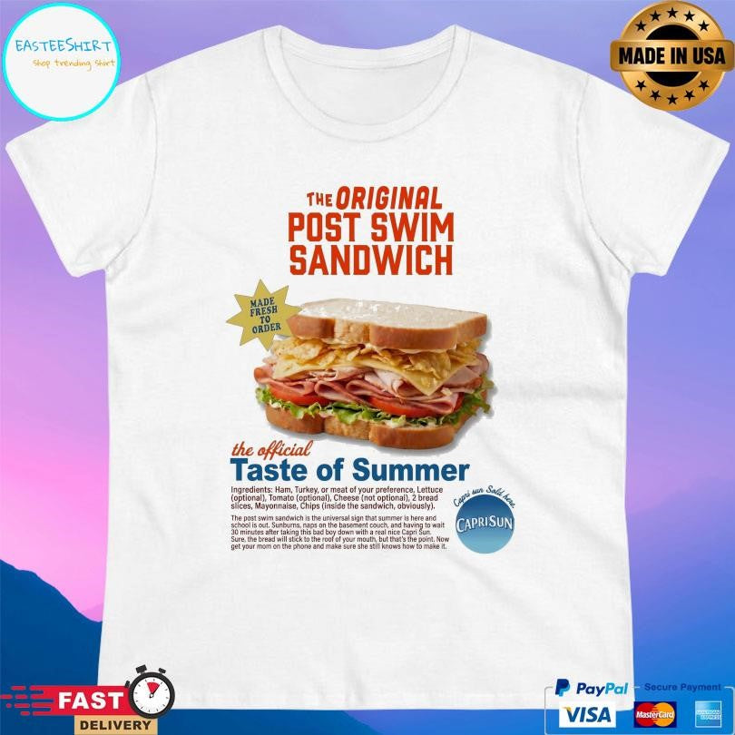 The Original Post Swim Sandwich Shirt