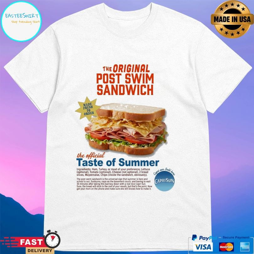 The Original Post Swim Sandwich Shirt