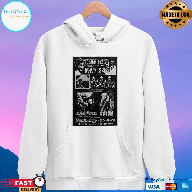 The Salon Academy Order X Orion Tour Nashville May 24 2026 Shirt
