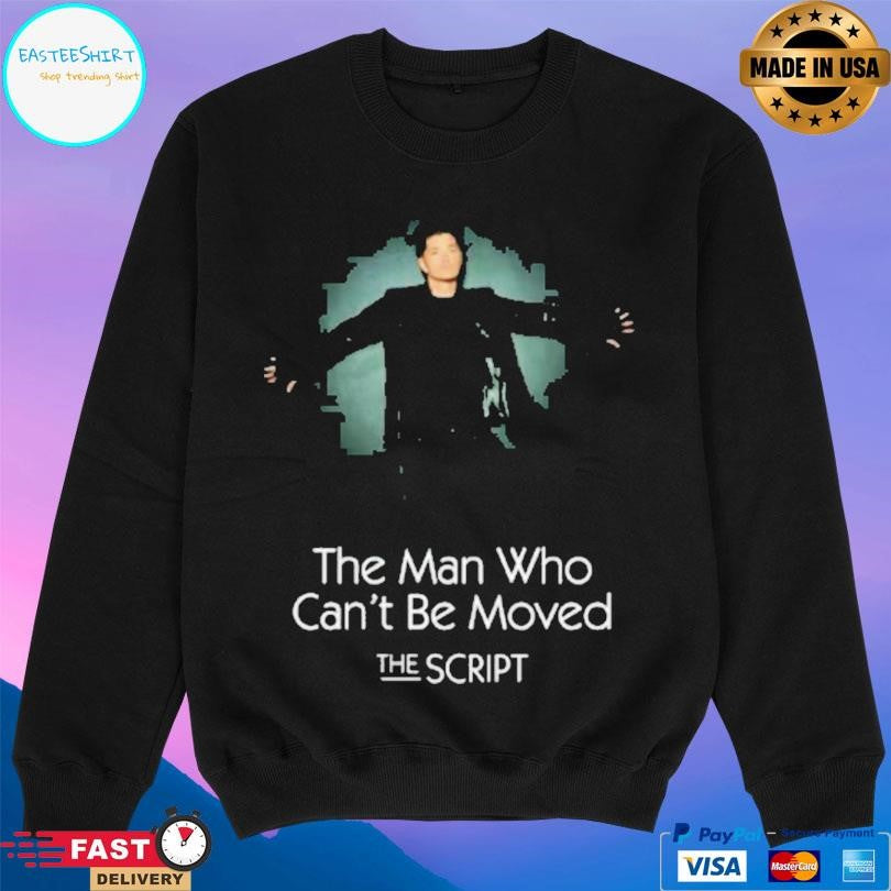 The Script Music The Man Who Can’t Be Moved Shirt