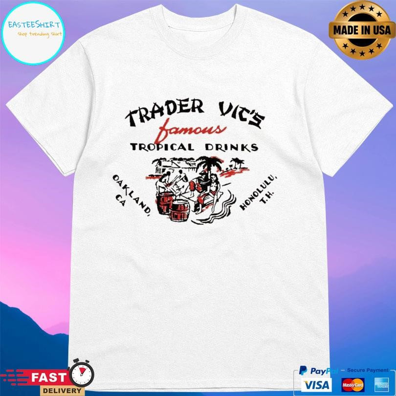 Trader Vic’s Famous Tropical Drinks Shirt