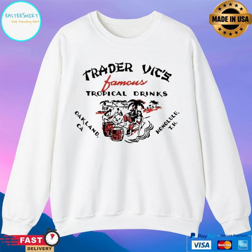 Trader Vic’s Famous Tropical Drinks Shirt