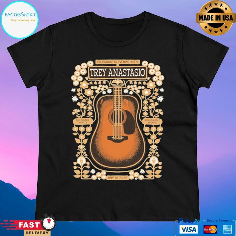 Trey Anastasio Jackson Hole Wy Tour On May 31 2026 Shirt