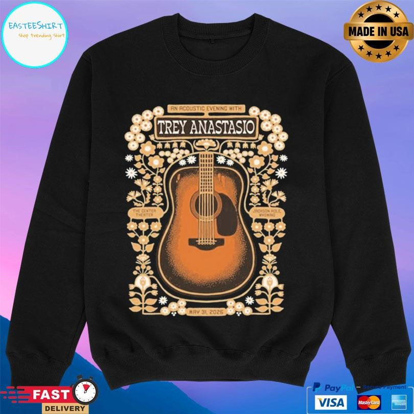Trey Anastasio Jackson Hole Wy Tour On May 31 2026 Shirt