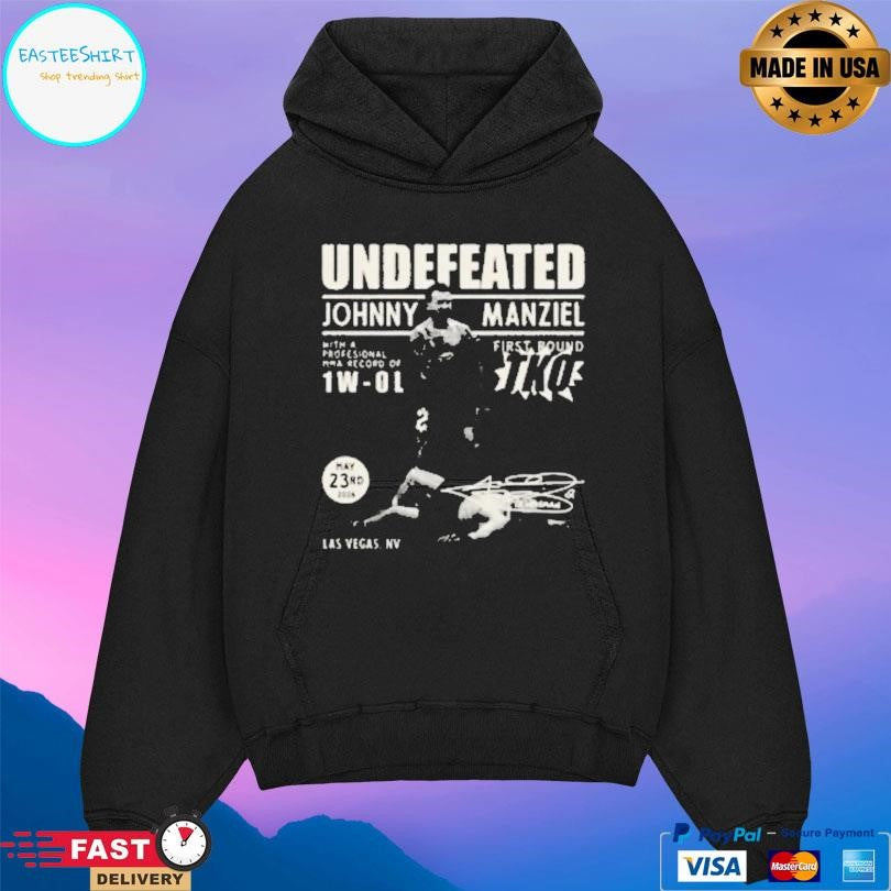 Undefeated Johnny Manziel Retro Fight Shirt