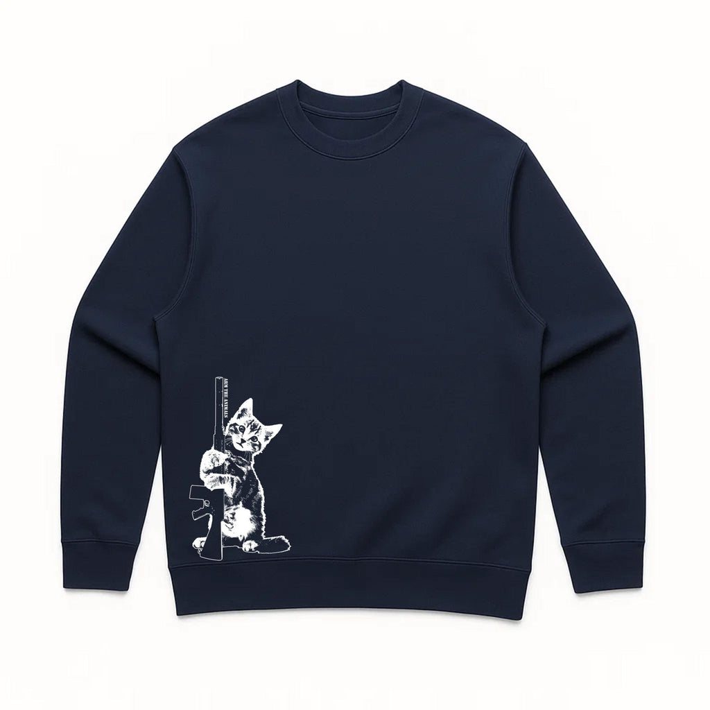 Unisex | Ain't Kitten Around | Crewneck Sweatshirt