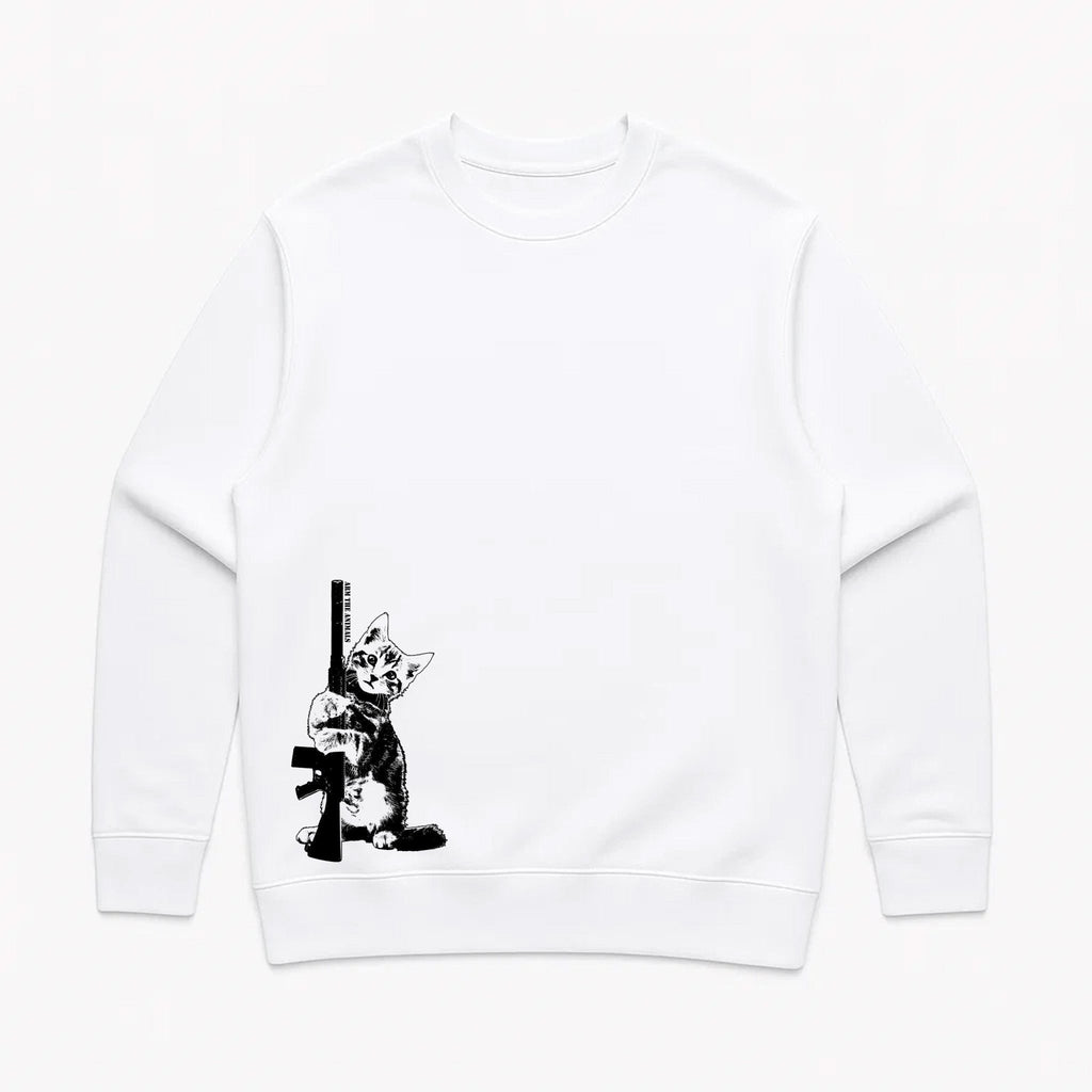 Unisex | Ain't Kitten Around | Crewneck Sweatshirt