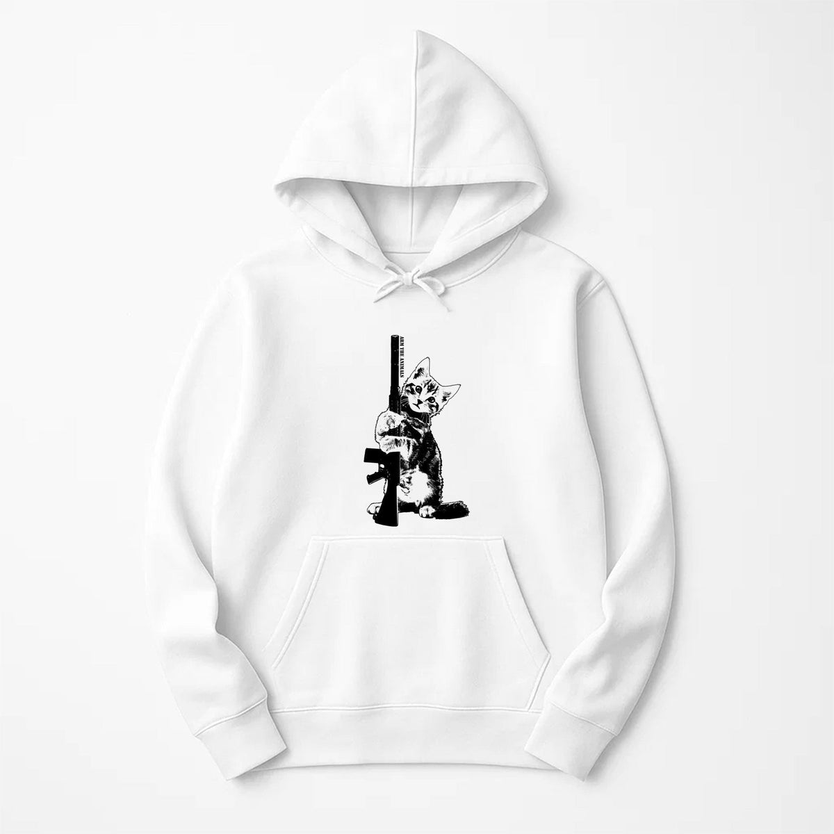 Unisex | Ain't Kitten Around | Pullover Hoodie