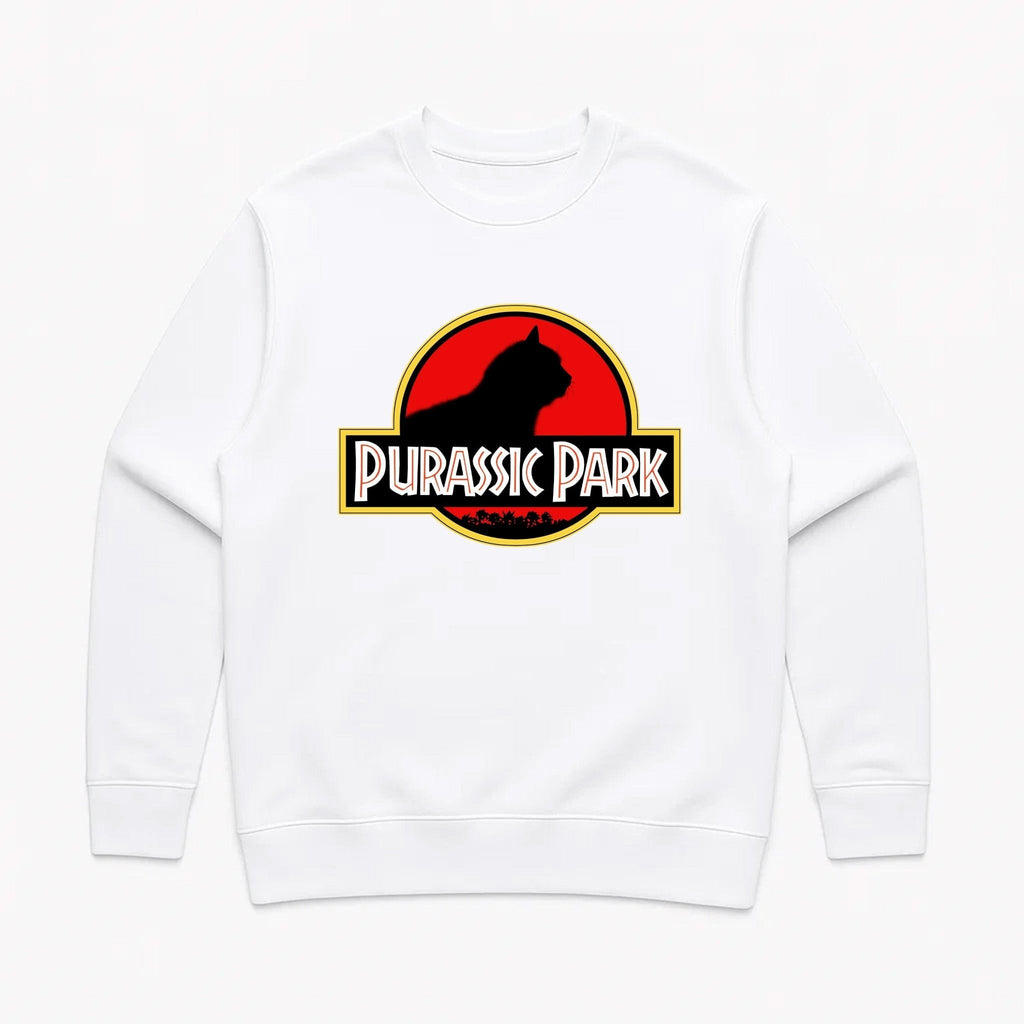 Unisex | Purrassic Park | Crewneck Sweatshirt