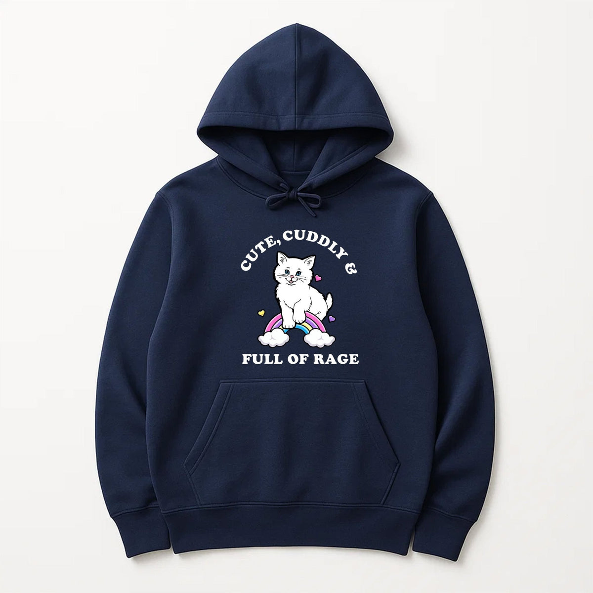 Unisex | Rage Kitty | Pullover Hoodie