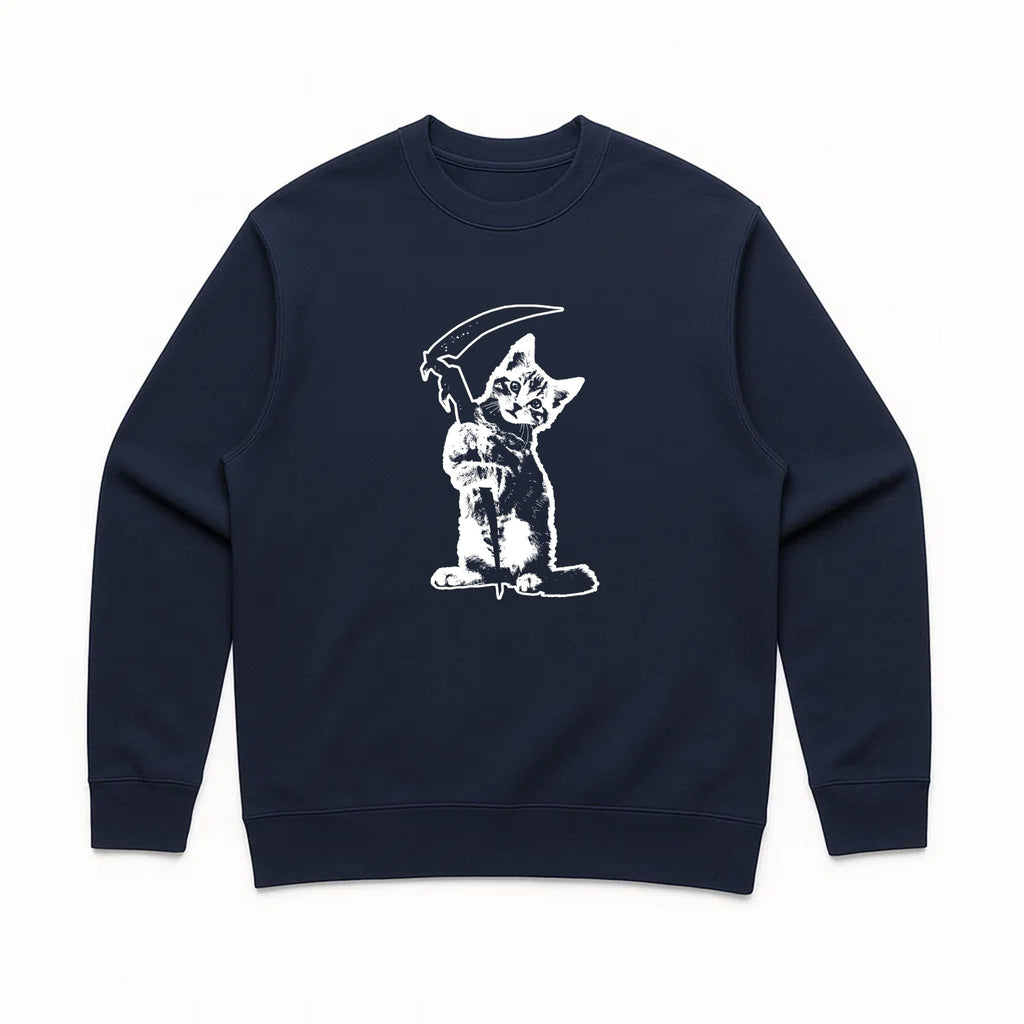 Unisex | Reaper Kitty | Crewneck Sweatshirt
