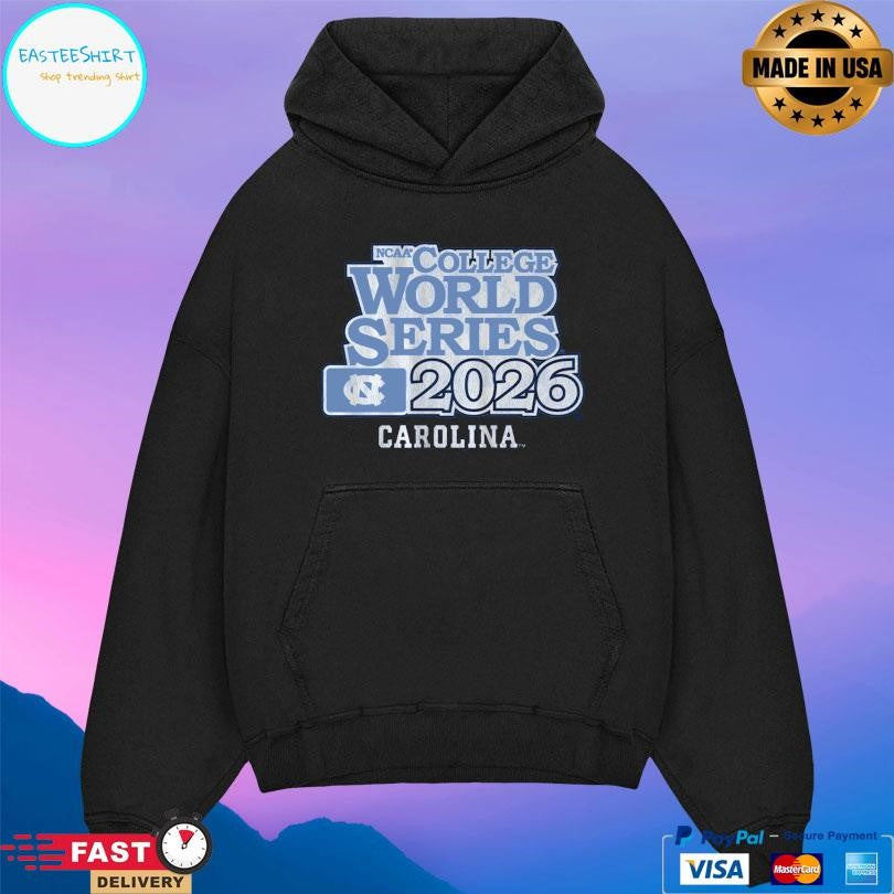 University Of North Carolina Ncaa Baseball 2026 College World Series Shirt
