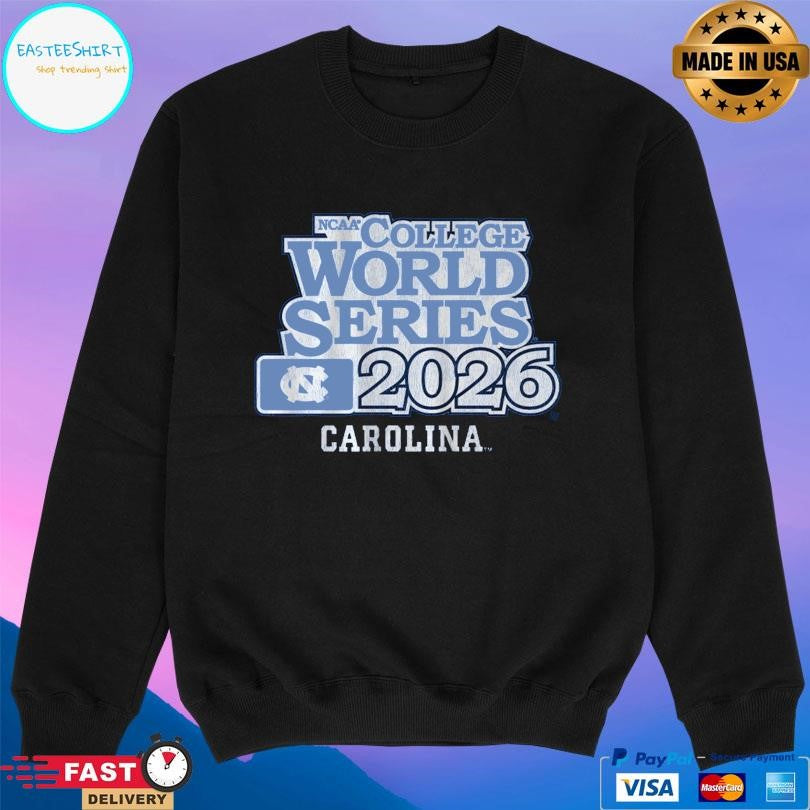 University Of North Carolina Ncaa Baseball 2026 College World Series Shirt