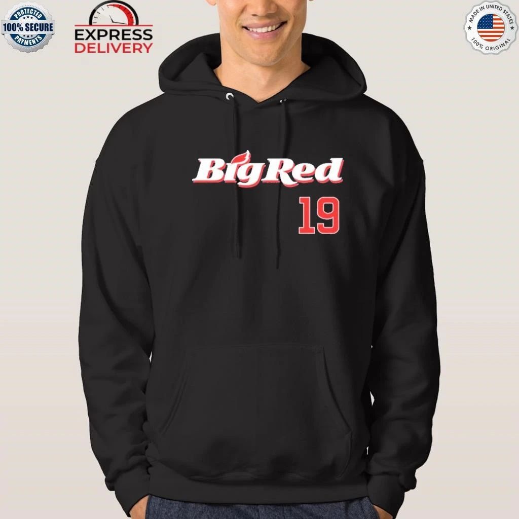 Owen Caissie Cubs Big Red 19 Shirt