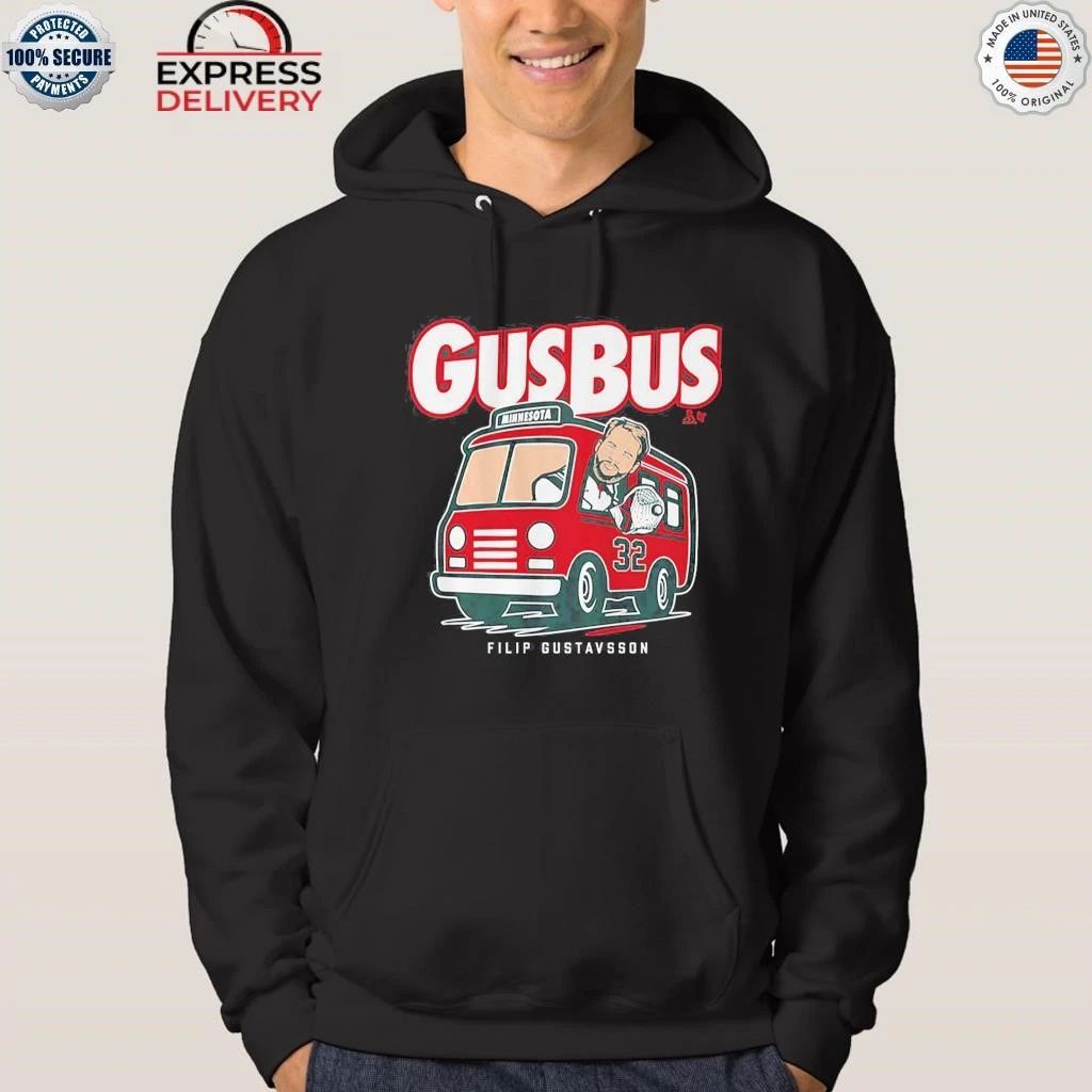 Filip Gustavsson Hop On The Gus Bus Shirt