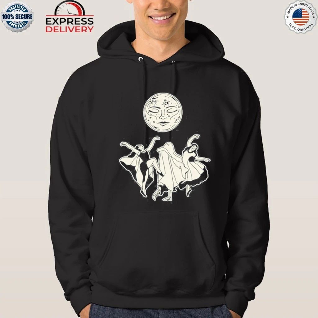 Two Girls One Ghost Dancing Moon Shirt