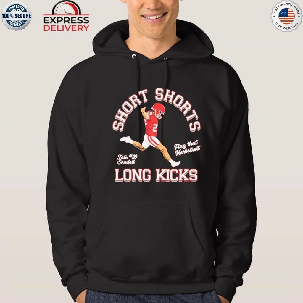 Sooners Tate Sandell Short Shorts Flag That Herbstreit Long Kicks Shirt