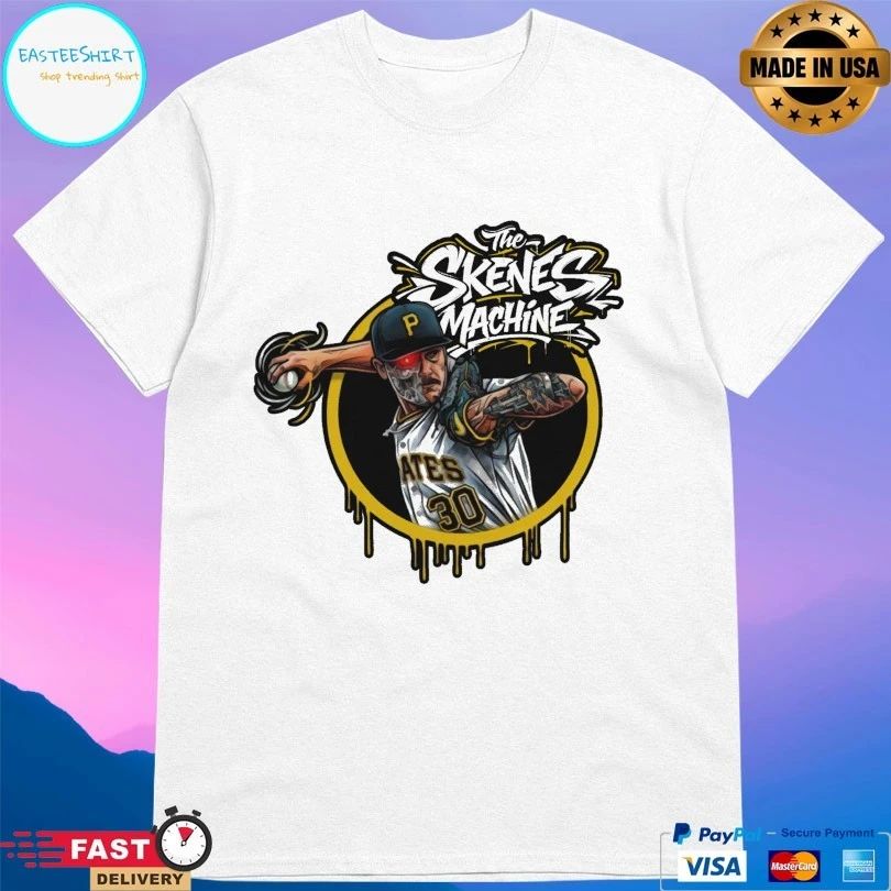 The Skenes Machine Paul Skenes Pittsburgh Pirates T-shirt