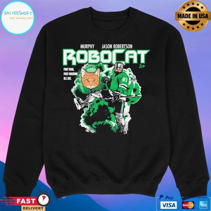 Murphy Jason Robertson RoboCat Part Man Part Machine All Cat T-shirts