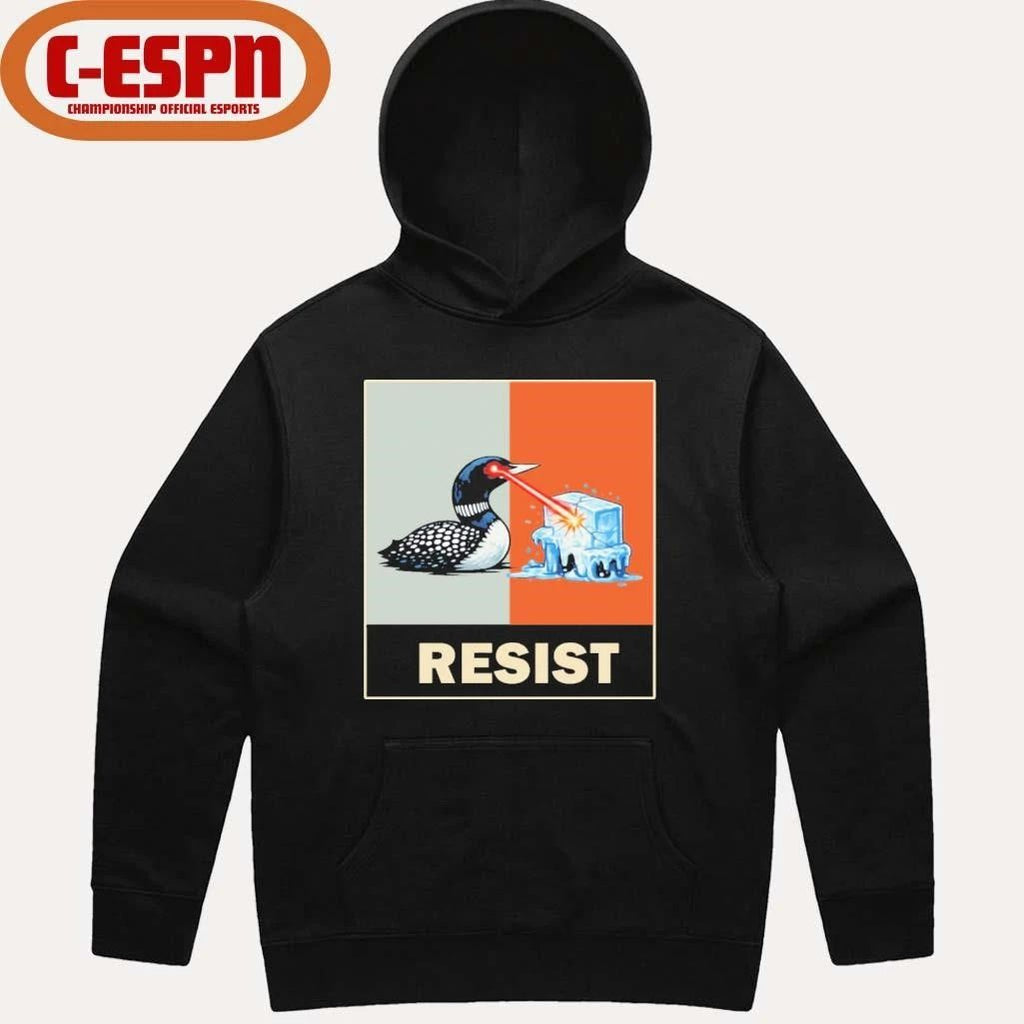 Minnesota Laser Loon ICE OUT Protest RESIST Shirt
