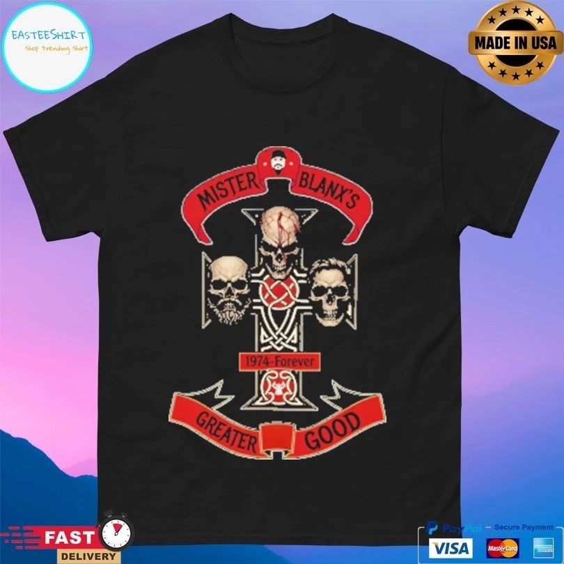 Kevin Brooks Mister Blanx’s 1974 Forever Greater Good 2026 T-shirts