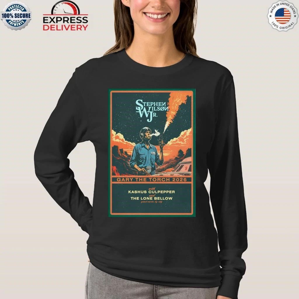 Stephen Wilson JR. 2026 Gary The Torch Tour Shirt