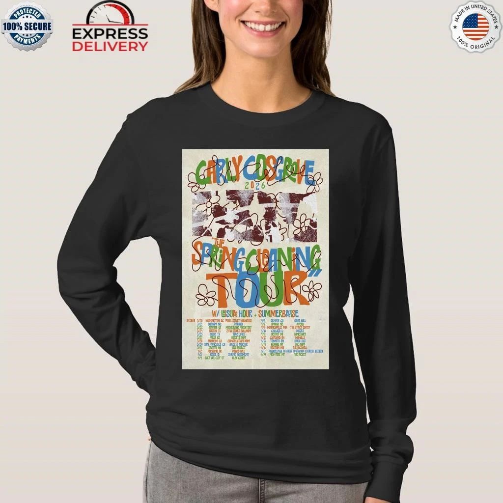 Carly Cosgrove 2026 Tour The Spring Cleaning Shirt